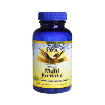 قرص مولتی پریناتال سیمرغ دارو عطار مناسب دوران بارداری و شیردهی 100 تایی