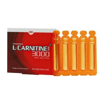 ویال خوراکی ال کارنیتین 3000 بی اس کی 10 عدد