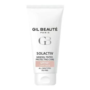کرم ضدآفتاب مینرال سل اکتیو spf50 ژیل بوته رنگی بژ روشن