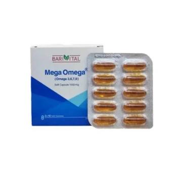کپسول مگا امگا باریویتال بلیستر 30 عددی