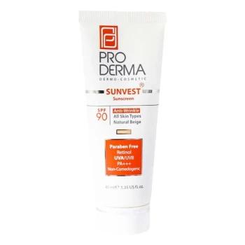 کرم ضد آفتاب و ضد چروک پرودرما SPF90 حجم ۴۰ میلی لیتر