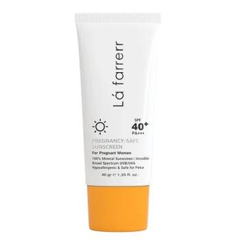 کرم ضد آفتاب بارداری لافارر بی رنگ - SPF40