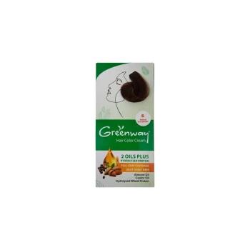 کیت رنگ مو گرین وی شماره 6 حجم 50 میلی لیتر